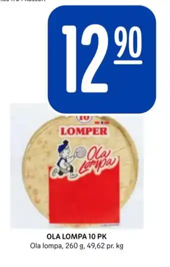 Rema 1000 Ola lomper lomper tilbud