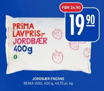 Rema 1000 Rema 1000 jordbær tilbud