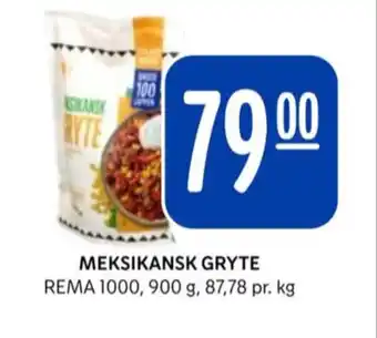 Rema 1000 Rema 1000 meksikansk gryte tilbud