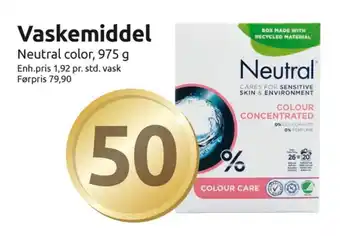 Joker Neutral vaskepulver tilbud