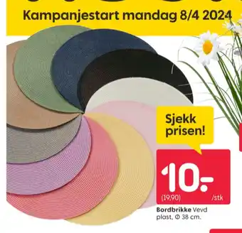 Rusta Ukjent bordbrikke tilbud