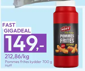 Gigaboks Pommes frites kydder 700 g tilbud