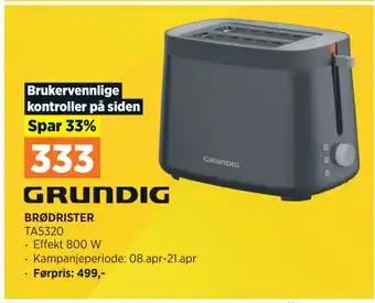 POWER BRØDRISTER tilbud