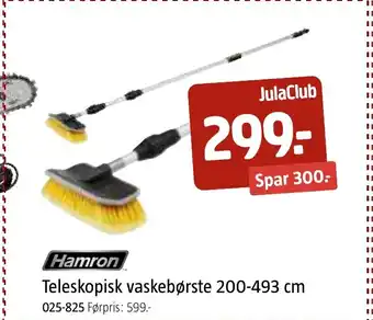 Jula Teleskopisk vaskebørste 200-493 cm tilbud