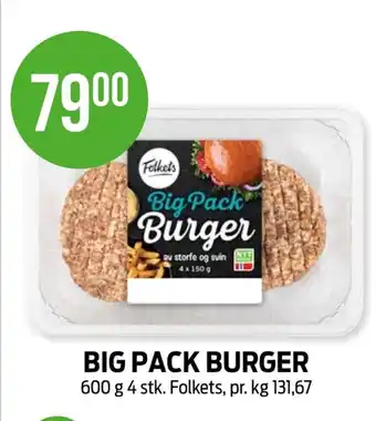 Kiwi BIG PACK BURGER tilbud
