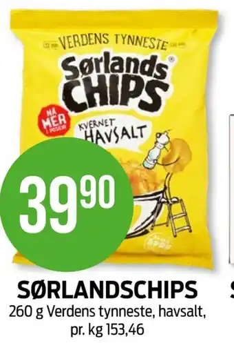 Kiwi SØRLANDSCHIPS tilbud