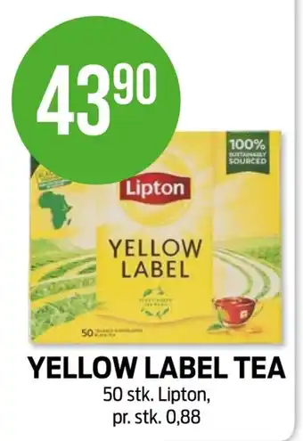 Kiwi YELLOW LABEL TEA tilbud