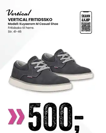 Sport Outlet VERTICAL FRITIDSSKO tilbud