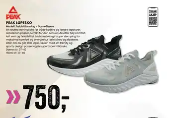Sport Outlet PEAK LØPESKO tilbud
