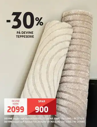 Bohus DEVINE TEPPE tilbud