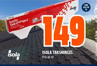 Obs Bygg ISOLA TAKSHINGEL tilbud