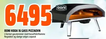 Obs Bygg OONI KODA 16 GASS PIZZAOVN tilbud