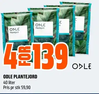 Obs Bygg ODLE PLANTEJORD tilbud