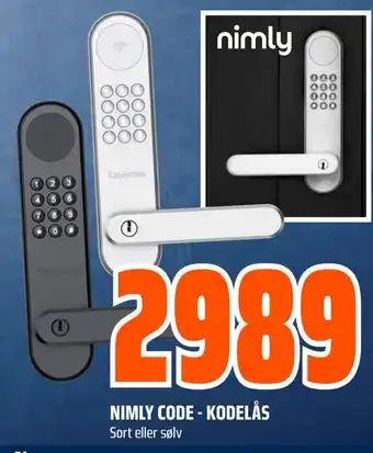 Obs Bygg NIMLY CODE - KODELÅS tilbud