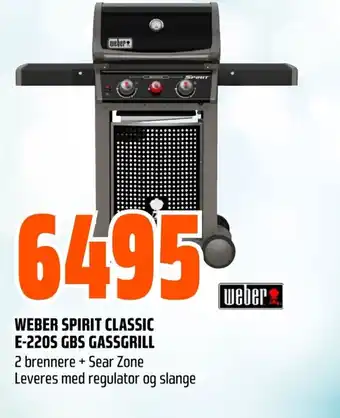 Coop Obs WEBER SPIRIT CLASSIC E-220S GBS GASSGRILL tilbud