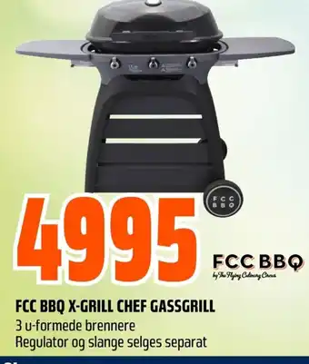 Coop Obs FCC BBQ X-GRILL CHEF GASSGRILL tilbud