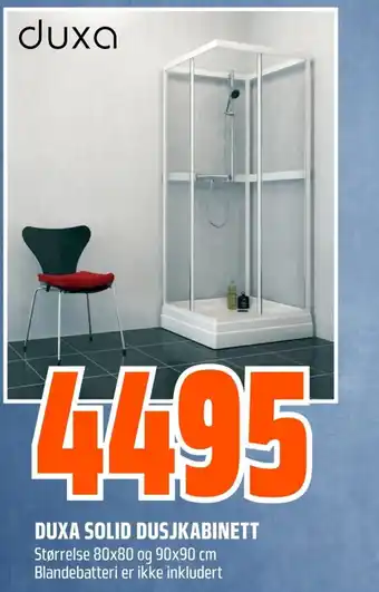 Coop Obs DUXA SOLID DUSJKABINETT tilbud