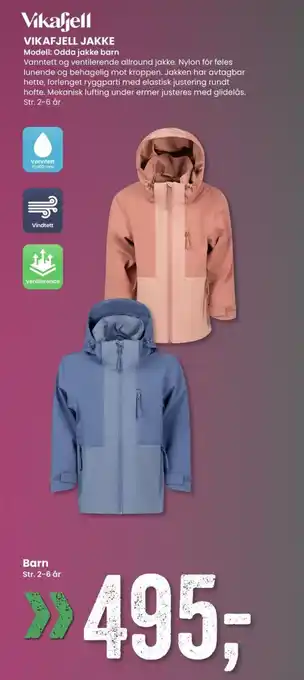 Sport Outlet VIKAFJELL JAKKE tilbud
