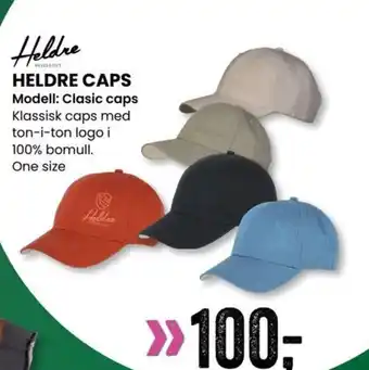 Sport Outlet HELDRE CAPS tilbud