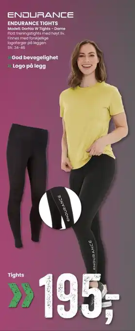 Sport Outlet ENDURANCE TIGHTS tilbud