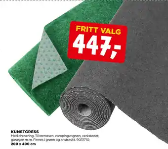 jem & fix KUNSTGRESS tilbud