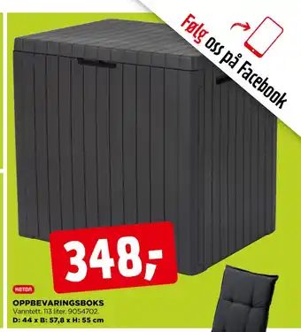 jem & fix OPPBEVARINGSBOKS tilbud