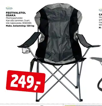 jem & fix FESTIVALSTOL OSAKA tilbud