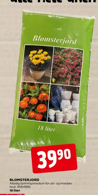 jem & fix BLOMSTERJORD tilbud