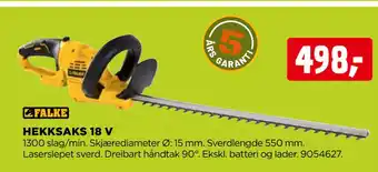 jem & fix HEKKSAKS 18 V tilbud