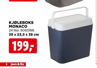jem & fix KJØLEBOKS MONACO tilbud