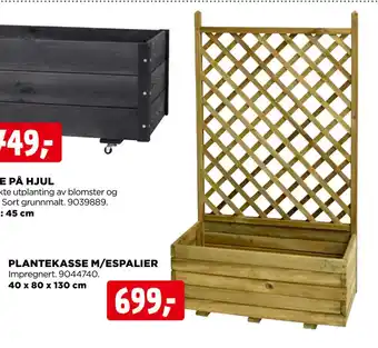 jem & fix PLANTEKASSE M/ESPALIER tilbud
