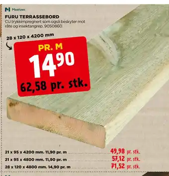FURU TERRASSEBORD