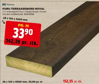 jem & fix FURU TERRASSEBORD ROYAL tilbud