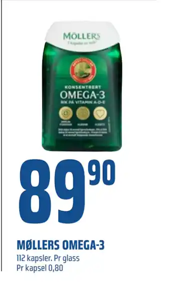 Coop Obs MØLLERS OMEGA-3 tilbud