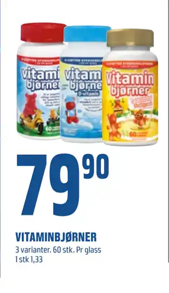 Coop Obs VITAMINBJØRNER tilbud