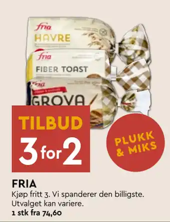 Coop Mega FRIA tilbud