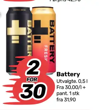 Coop Marked Battery tilbud