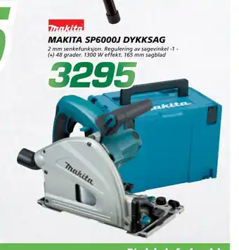 Coop Byggmix MAKITA SP6000J DYKKSAG tilbud