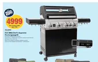Coop Obs FCC BBQ Chef’s Supreme Pro 4,1 gassgrill tilbud