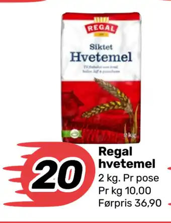 Matkroken Regal hvetemel tilbud