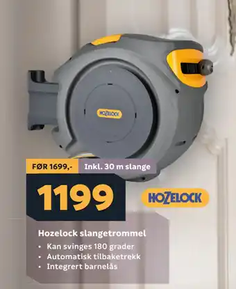 Megaflis Hozelock slangetrommel tilbud