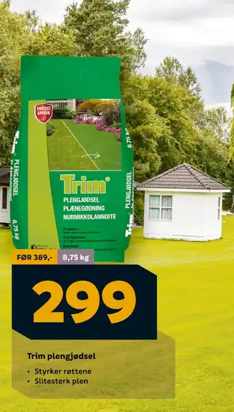 Megaflis Trim plengjødsel tilbud