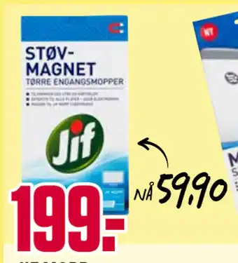 Europris Jif støvmagnet tilbud