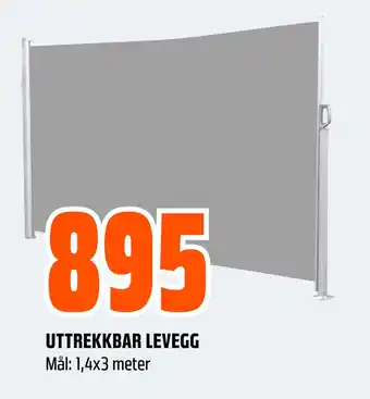 Obs Bygg UTTREKKBAR LEVEGG tilbud