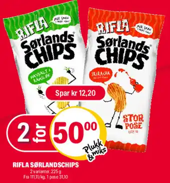 Coop Extra RIFLA SØRLANDSCHIPS tilbud
