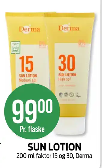 Kiwi SUN LOTION tilbud