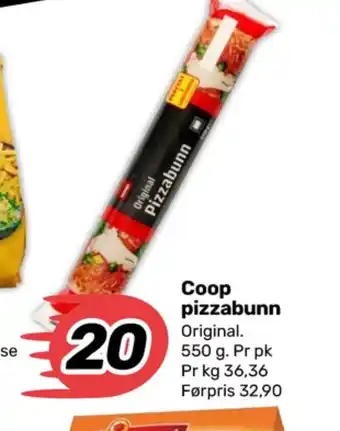 Coop Marked Coop pizzabunn tilbud