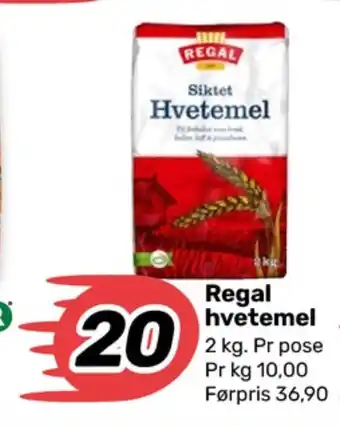 Coop Marked Regal hvetemel siktet tilbud