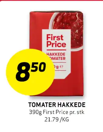 Bunnpris TOMATER HAKKEDE tilbud