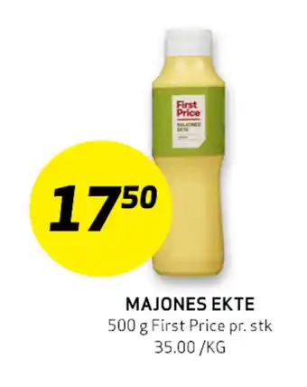 Bunnpris MAJONES EKTE tilbud